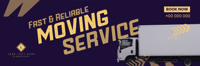 Speedy Moving Service Twitter header (cover) Image Preview