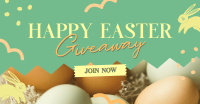 Quirky Easter Giveaways Facebook Ad Design