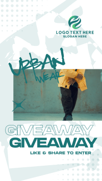 Urban Fit Giveaway Instagram Story Design