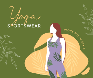 Yoga Sportswear Facebook post Image Preview