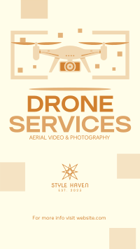 Drone Service Solutions Facebook story Image Preview