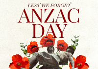 Anzac Day Collage Postcard Image Preview