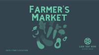 Farmers Market Facebook Event Cover Design