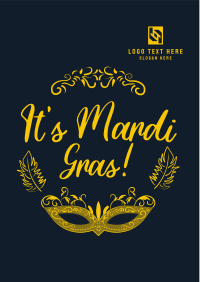 Fancy Mardi Gras Flyer Image Preview