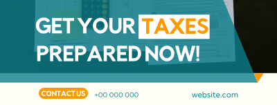 Prep Your Taxes Facebook cover Image Preview