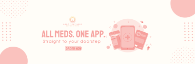 Meds Straight To Your Doorstep Twitter header (cover) Image Preview