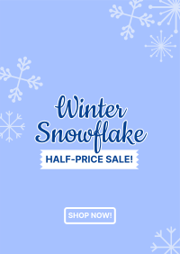 Winter Decor Sale Poster Image Preview