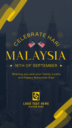 Hari Malaysia Facebook story Image Preview
