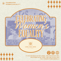 Risograph Women's Equality Day Instagram Post Image Preview