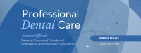 Professional Dental Care Services Facebook Cover Design