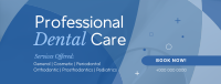 Professional Dental Care Services Facebook cover Image Preview