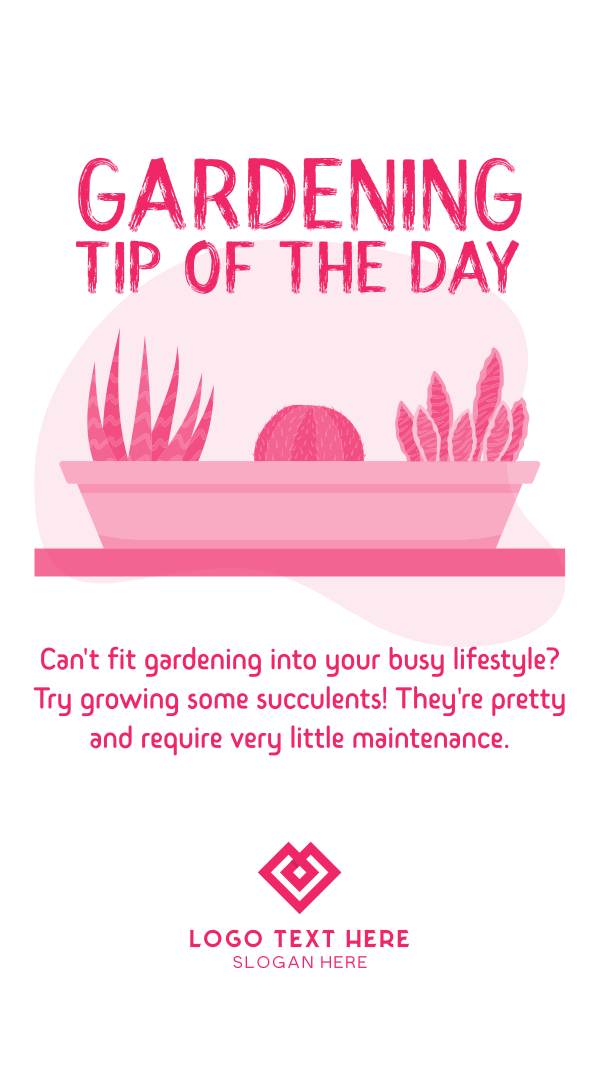 Gardening Tips Facebook Story Design Image Preview