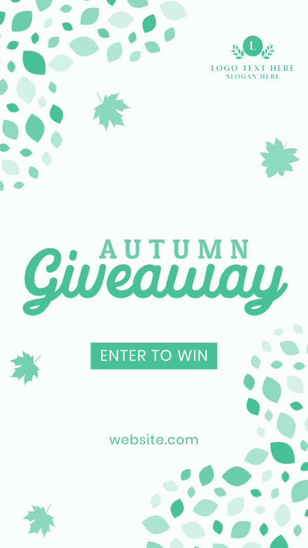 Autumn Mosaic Giveaway Facebook Story Design Image Preview