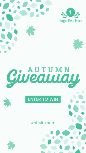 Autumn Mosaic Giveaway Facebook story