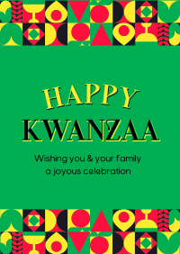 Celebrate Kwanzaa Poster Image Preview
