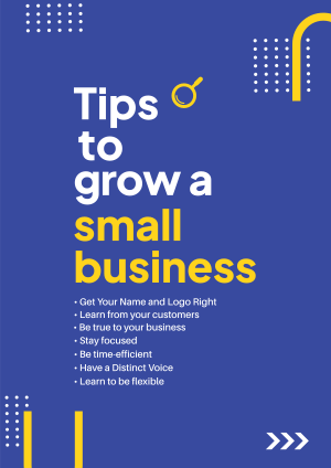 Tips To A Small Business Flyer Image Preview