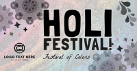 Mandala Holi Festival of Colors Facebook ad Image Preview