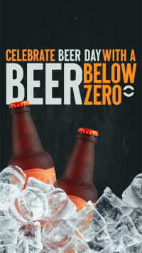 Beer Below Zero YouTube short Image Preview