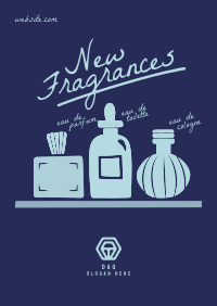 Fresh Fragrance Poster Design