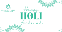 Holi Festival Facebook ad Image Preview