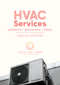 Excellent HVAC Services for You Flyer Image Preview
