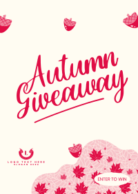 Autumn Season Giveaway Poster Image Preview