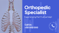 Orthopedic Specialist Facebook Event Cover Design