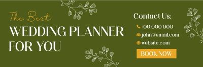 Boho Wedding Planner Twitter header (cover) Image Preview