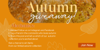 Autumn Leaves Giveaway Twitter post Image Preview