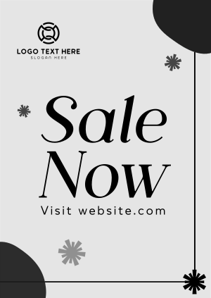 Minimalist Sale Poster Image Preview