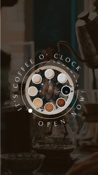Coffee O Clock Instagram story Image Preview