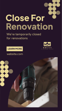 Temporary Home Renovation Instagram story Image Preview