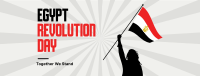 Egypt Revolution Day Facebook cover Image Preview