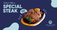 Todays Menu Steak Facebook ad Image Preview