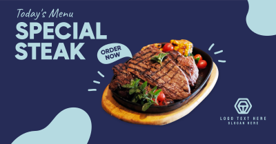 Todays Menu Steak Facebook ad Image Preview