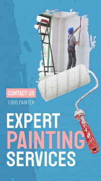 Painting Service Brush TikTok video Image Preview