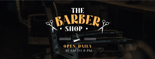 The Barber Brothers Facebook Cover Design Image Preview