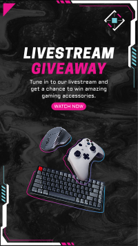 Livestream Giveaway Instagram story Image Preview