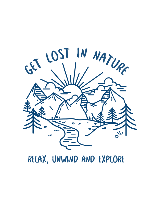 Lost In Nature Flyer Design Image Preview