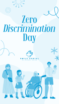 Zero Discrimination Facebook story Image Preview