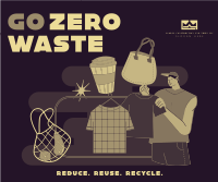 Practice Zero Waste Facebook Post Image Preview