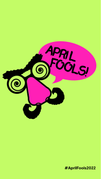 April Fools Mask Instagram Story Design