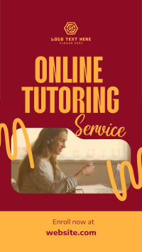 Online Tutoring Service TikTok video Image Preview