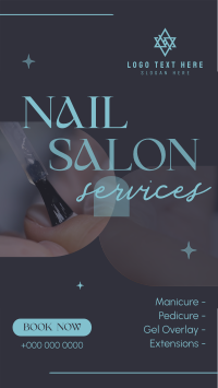 Fancy Nail Service Instagram Reel Design