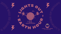 Earth Hour Lights Out Video Image Preview