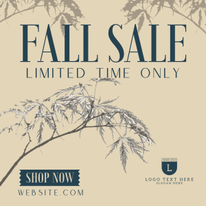 Fall Season Sale Instagram post Image Preview