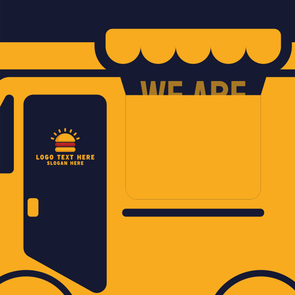 Food Truck Business Instagram Post Design Image Preview