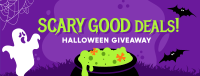 Trick Or Giveaway Facebook cover Image Preview