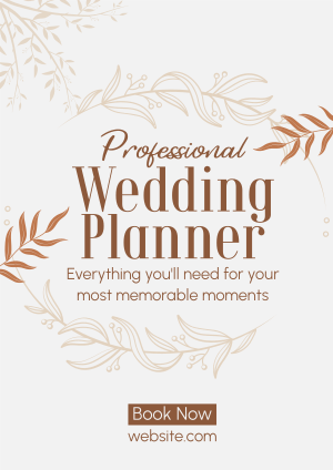 Wedding Planner Services Flyer Image Preview