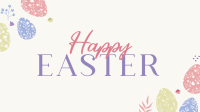 Cute Easter Eggs Video Image Preview